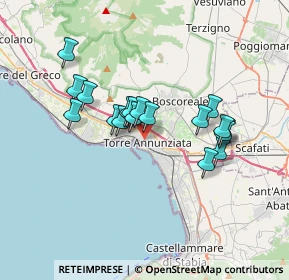 Mappa 80058 Torre Annunziata NA, Italia (3.10222)