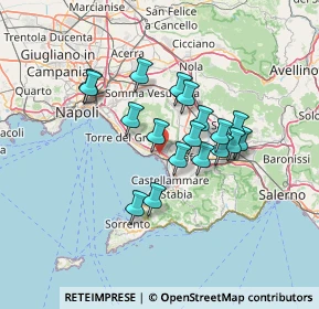 Mappa 80058 Torre Annunziata NA, Italia (11.57778)