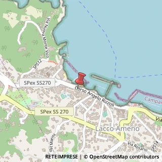 Mappa Corso Angelo Rizzoli, 104, 80076 Lacco Ameno, Napoli (Campania)