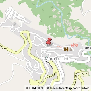 Mappa Via Capomuro,  30, 85054 Muro Lucano, Potenza (Basilicata)