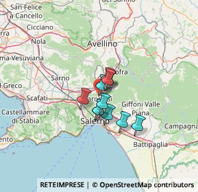 Mappa Via F. Pagano, 84081 Baronissi SA, Italia (7.49727)
