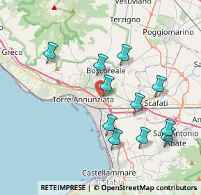 Mappa Via Cipriani, 80058 Torre Annunziata NA, Italia (4.03545)