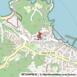 Mappa Corso Angelo Rizzoli, 228, 80076 Lacco Ameno NA, Italia, 80076 Lacco Ameno, Napoli (Campania)