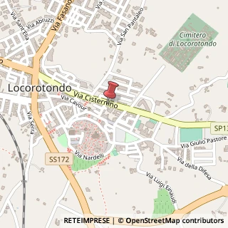 Mappa Via Cisternino, 124, 70010 Locorotondo BA, Italia, 70010 Locorotondo, Bari (Puglia)