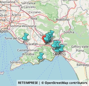 Mappa Via Giuseppe Vicidomini, 84014 Nocera Inferiore SA, Italia (7.77182)