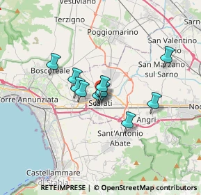 Mappa Cavalcavia Giuseppe Moscati, 84018 Scafati SA, Italia (2.46636)