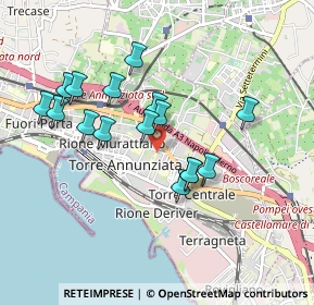 Mappa Via Claudio Prisco, 80058 Torre Annunziata NA, Italia (0.89313)