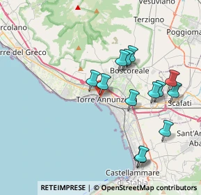 Mappa Via Molini Idraulici, 80058 Torre Annunziata NA, Italia (4.04385)