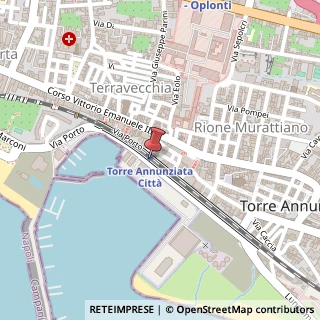 Mappa Via Porto, 44, 80058 Torre Annunziata, Napoli (Campania)