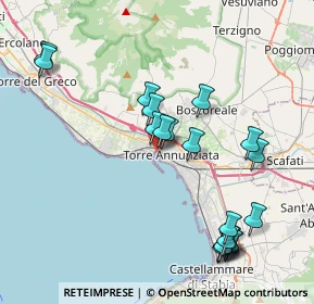 Mappa Molo di Ponente, 80058 Torre Annunziata NA, Italia (4.686)