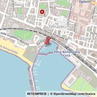 Mappa Via Guglielmo Marconi, 16, 80058 Torre Annunziata, Napoli (Campania)