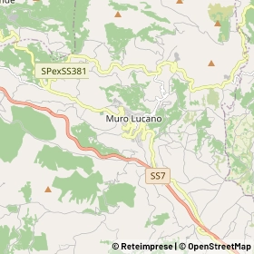 Mappa Muro Lucano