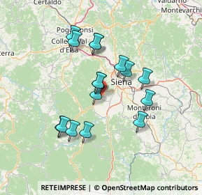 Mappa 53018 Sovicille SI, Italia (12.66563)