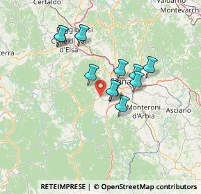 Mappa 53018 Sovicille SI, Italia (11.35545)