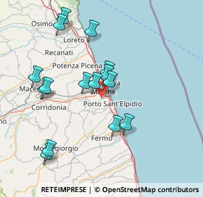 Mappa Via Luigi Einaudi, 63811 Sant'Elpidio a mare FM, Italia (15.32533)