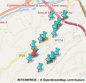 Mappa SP 26, 63811 Sant'Elpidio a Mare FM (0.9015)