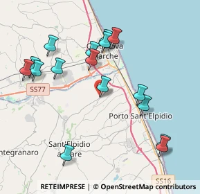 Mappa SP 26, 63811 Sant'Elpidio a Mare FM (4.35063)