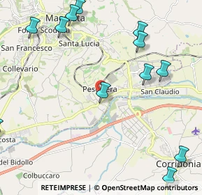 Mappa Via Po, 62100 Piediripa MC, Italia (3.21571)