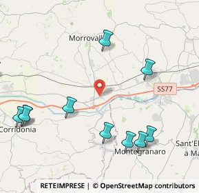 Mappa 62010 Trodica MC, Italia (5.7375)