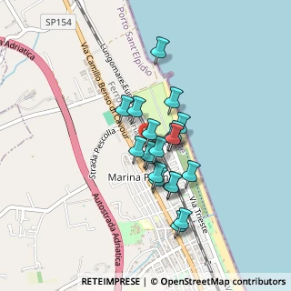 Mappa Via Tunisia, 63821 Porto Sant'Elpidio FM, Italia (0.324)