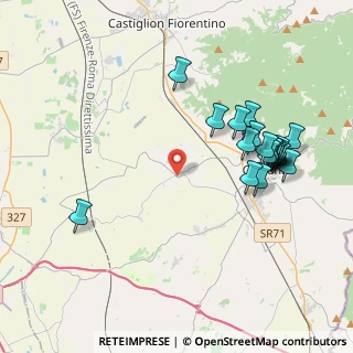 Mappa Via di Padule, 52044 Cortona AR, Italia (4.354)