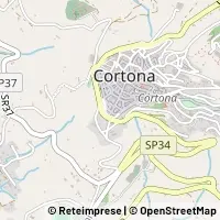 Mapa Cortona