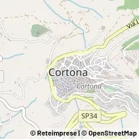 Mapa Cortona