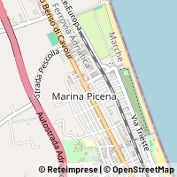 Map Porto Sant'Elpidio