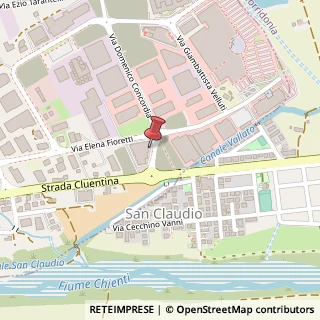 Mappa Via Domenico Concordia, 1, 62100 Macerata, Macerata (Marche)