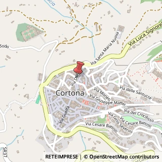 Mappa Via Dardano, 12, 52044 Cortona, Arezzo (Toscana)