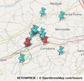 Mappa Via Tagliamento, 62100 Macerata MC, Italia (5.71)