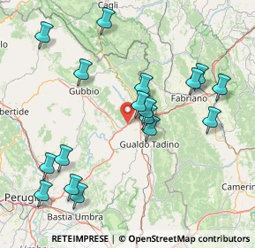 Mappa SS219, 06023 Gualdo Tadino PG, Italia (17.56)