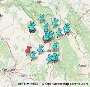 Mappa SS219, 06023 Gualdo Tadino PG, Italia (11.4745)