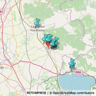 Mappa Case sparse le Piagge, 52044 Cortona AR, Italia (4.15455)