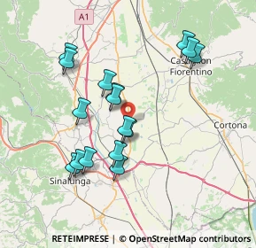 Mappa Foiano Della Chiana, 52045 Foiano della Chiana AR, Italia (7.20563)