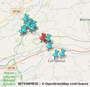 Mappa Borgo Piediripa, 62010 Piediripa MC, Italia (3.29533)
