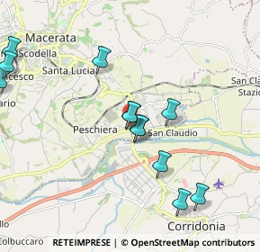 Mappa Borgo Piediripa, 62010 Piediripa MC, Italia (2.12)
