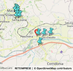 Mappa Borgo Piediripa, 62010 Piediripa MC, Italia (2.35818)