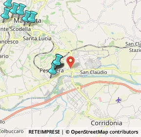 Mappa Borgo Piediripa, 62010 Piediripa MC, Italia (2.69364)