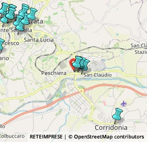 Mappa Borgo Piediripa, 62010 Piediripa MC, Italia (3.34737)