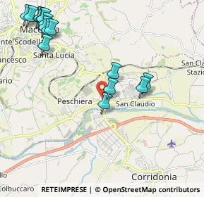 Mappa Borgo Piediripa, 62010 Piediripa MC, Italia (2.72875)