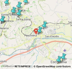 Mappa Via Mincio, 62100 Piediripa MC, Italia (3.23636)
