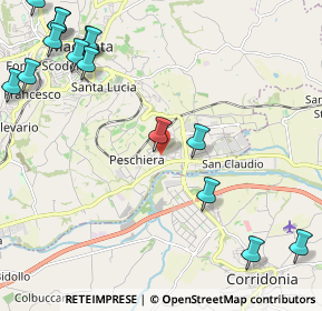 Mappa Via Mincio, 62100 Piediripa MC, Italia (3.10267)