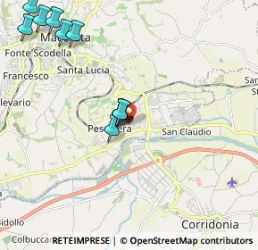 Mappa Via Mincio, 62100 Piediripa MC, Italia (2.29182)