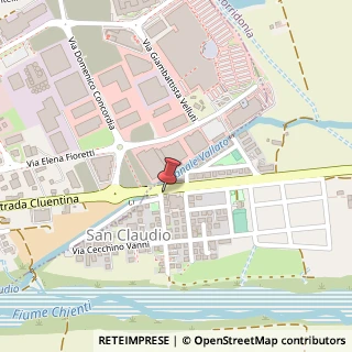 Mappa Via Cernaia, 18, 62014 Corridonia, Macerata (Marche)
