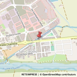 Mappa Via Fausti Bonifazio, 3/5, 62014 Corridonia, Macerata (Marche)