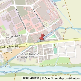 Mappa Via F. Bonifazi, 5, 62014 Corridonia, Macerata (Marche)