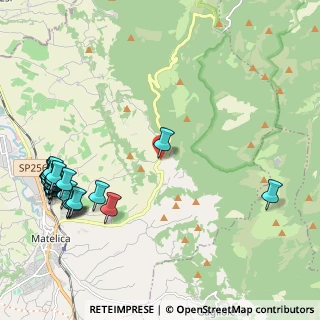 Mappa Località Braccano, 62024 Matelica MC, Italia (3.03643)