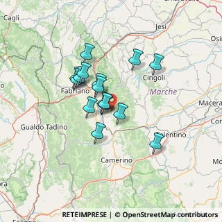 Mappa Località Braccano, 62024 Matelica MC, Italia (10.67875)