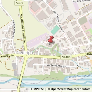 Mappa Via Domenico Annibali, 56, 62010 Macerata, Macerata (Marche)